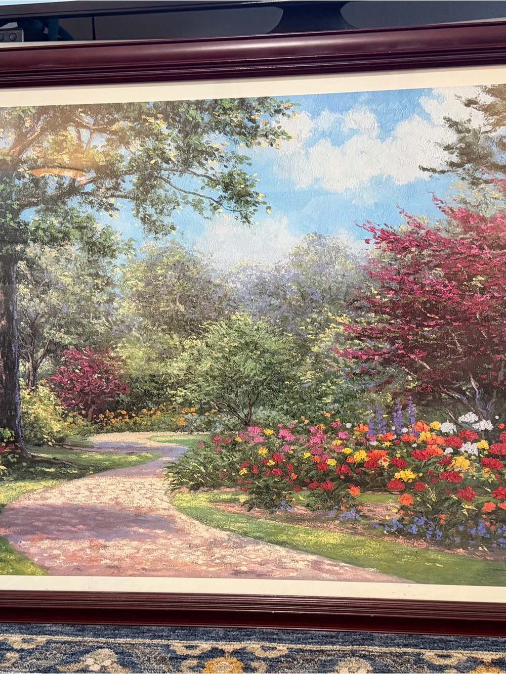 Summer Enchantment Wall Art Print - Multi-Color with certificate of authenticity